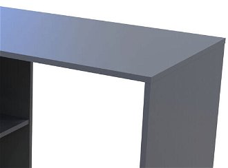 Písací stôl Talent T8 - antracit / biela 7