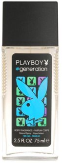 Playboy Generation deodorant s rozprašovačom pre mužov 75 ml
