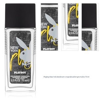 Playboy New York deodorant s rozprašovačom pre mužov 75 ml 1