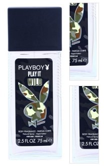 Playboy Play it Wild deodorant s rozprašovačom pre mužov 75 ml 3