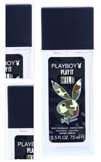 Playboy Play it Wild deodorant s rozprašovačom pre mužov 75 ml 4