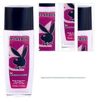 Playboy Queen Of The Game deodorant s rozprašovačom pre ženy 75 ml 1