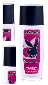 Playboy Queen Of The Game deodorant s rozprašovačom pre ženy 75 ml 4