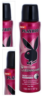 Playboy Queen Of The Game dezodorant v spreji pre ženy 150 ml 4