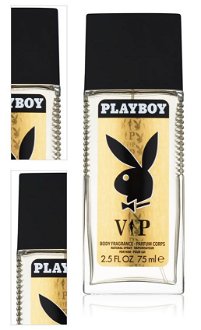 Playboy VIP For Him deodorant s rozprašovačom pre mužov 75 ml 4
