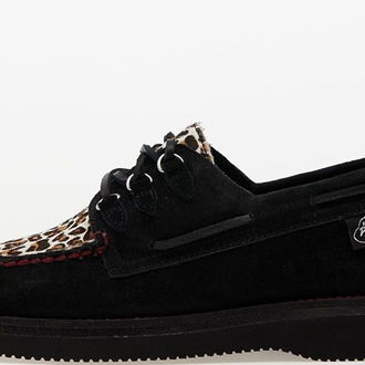 Pleasures x Sperry Vibram 3-Eye Boat Shoe Black 5