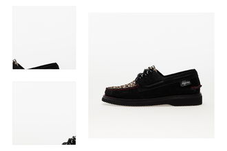 Pleasures x Sperry Vibram 3-Eye Boat Shoe Black 4