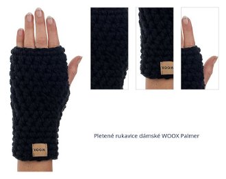 Pletené rukavice dámské WOOX Palmer 1