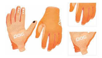 POC AVIP Glove Zink Orange M Cyklistické rukavice 3