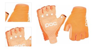 POC Avip Short Glove Zink Orange L Cyklistické rukavice 4