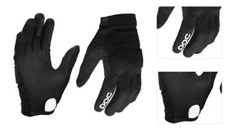 POC Essential DH Glove Uranium Black S Cyklistické rukavice 3