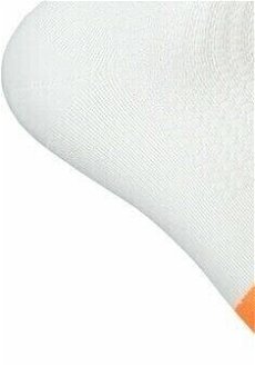 POC Flair Sock Mid Hydrogen White/Zink Orange L Cyklo ponožky 8