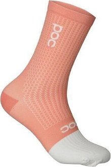 POC Flair Sock Mid Rock Salt/Hydrogen White L Cyklo ponožky