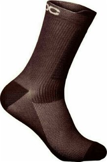 POC Lithe MTB Mid Sock Aragonite Brown M Cyklo ponožky 2