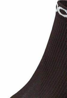 POC Lithe MTB Mid Sock Axinite Brown S Cyklo ponožky 6