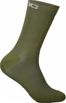 POC Lithe MTB Sock Mid Epidote Green L Cyklo ponožky 2