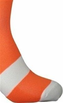 POC Lure MTB Long Sock Zink Orange/Hydrogen White L Cyklo ponožky 9