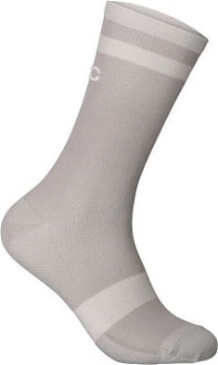 POC Lure MTB Sock Long Light Sandstone Beige/Moonstone Grey S Cyklo ponožky