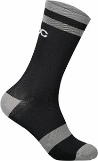 POC Lure MTB Sock Long Uranium Black/Granite Grey L Cyklo ponožky 2