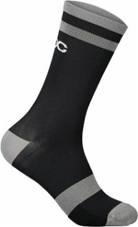 POC Lure MTB Sock Long Uranium Black/Granite Grey S Cyklo ponožky 2