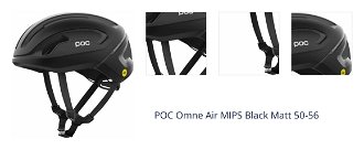 POC Omne Air MIPS Black Matt 50-56 Prilba na bicykel 1