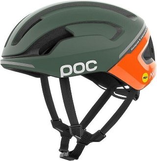 POC Omne Beacon MIPS Fluorescent Orange AVIP/Epidote Green Matt 50-56 Prilba na bicykel