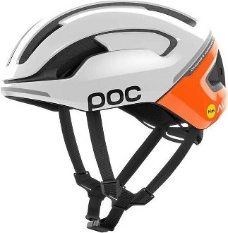 POC Omne Beacon MIPS Fluorescent Orange AVIP/Hydrogen White 56-61 Prilba na bicykel