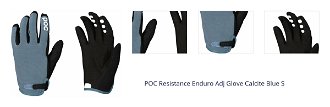 POC Resistance Enduro Adjustable Glove Calcite Blue S Cyklistické rukavice 1
