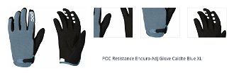POC Resistance Enduro Adjustable Glove Calcite Blue XL Cyklistické rukavice 1