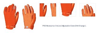 POC Resistance Enduro Adj Zink Orange L Cyklistické rukavice 1