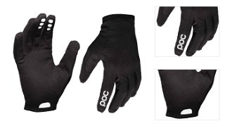 POC Resistance Enduro Glove Black/Uranium Black S Cyklistické rukavice 3