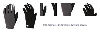 POC Resistance Enduro Glove Sylvanite Grey XL Cyklistické rukavice 1