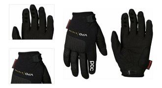 POC Resistance Pro DH Uranium Black M Cyklistické rukavice 4