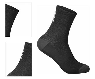 POC Seize Short Sock Uranium Black M Cyklo ponožky 4