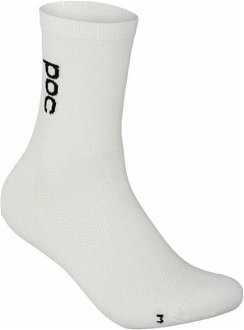 POC Soleus Lite Long Sock Hydrogen White M Cyklo ponožky 2