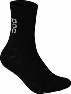 POC Soleus Lite Long Sock Uranium Black S Cyklo ponožky