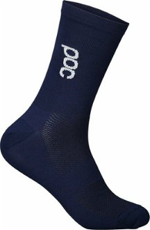 POC Soleus Lite Mid Sock Turmaline Navy L Cyklo ponožky