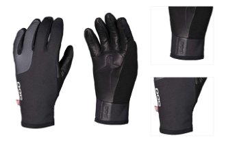POC Thermal Uranium Black S Cyklistické rukavice 3