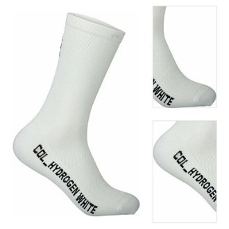 POC Vivify Sock Long Hydrogen White M Cyklo ponožky 3