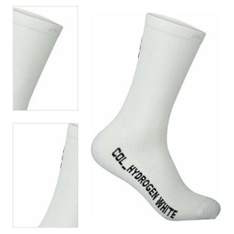 POC Vivify Sock Long Hydrogen White S Cyklo ponožky 4