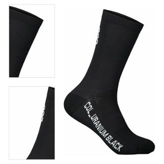 POC Vivify Sock Long Uranium Black S Cyklo ponožky 4
