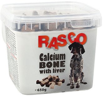Pochutka Rasco kost kalciova s pecenou 2,5cm 550g 2