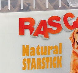 Pochutka Rasco starStick natural 2,5cm 500g 5