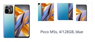 Poco M5s, 4/128GB, modrá 1