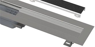 Podlahový žľab Alca bez okraja s roštom pre vloženie dlažby a zníženou výškou APZ1151050 9