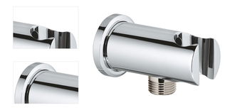 Podomietkový vývod Grohe Rainshower neutral chróm 26658000 4