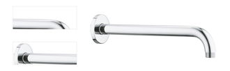 Podomietkový vývod Grohe Rainshower neutral chróm 28577000 4