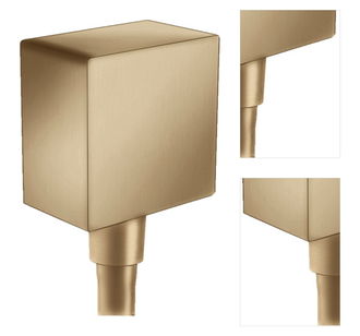 Podomietkový vývod Hansgrohe FixFit bronz 26455130 3