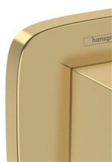 Podomietkový vývod Hansgrohe FixFit Q na stenu leštený vzhľad zlata 26887990 6