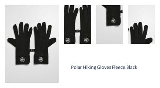 Polar Hiking Gloves Fleece Black 1